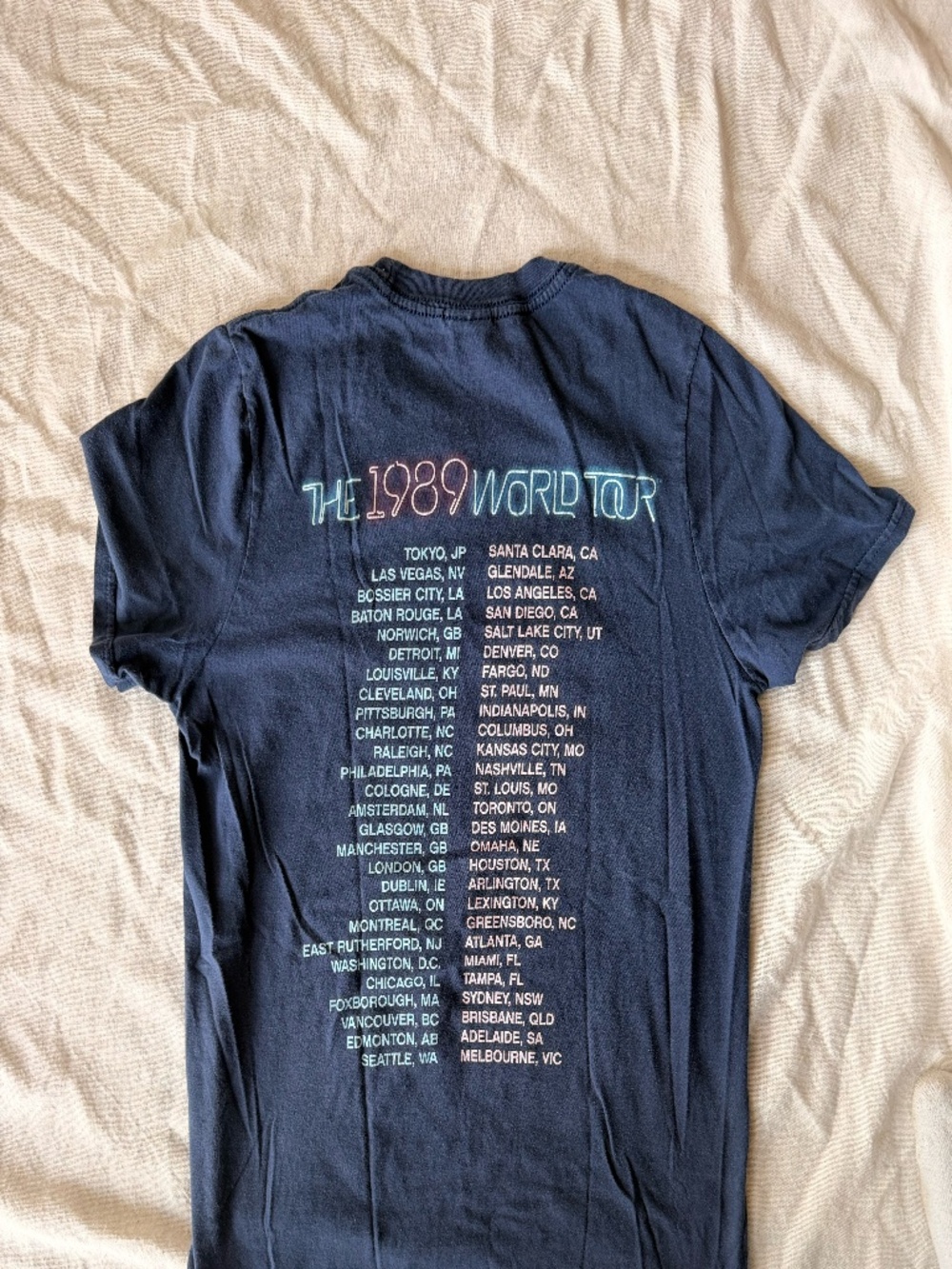 Taylor Swift Reputation World Tour and 1989 World Tour Shirt - Picture 6 of 6